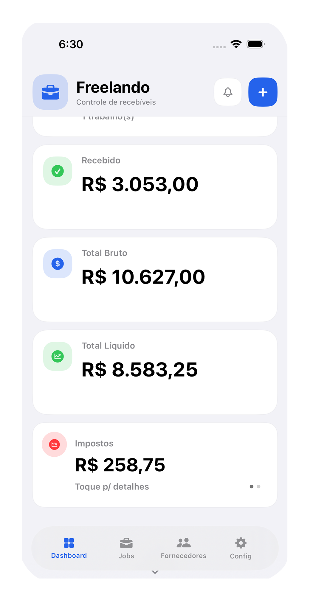 Freelando screenshot 2